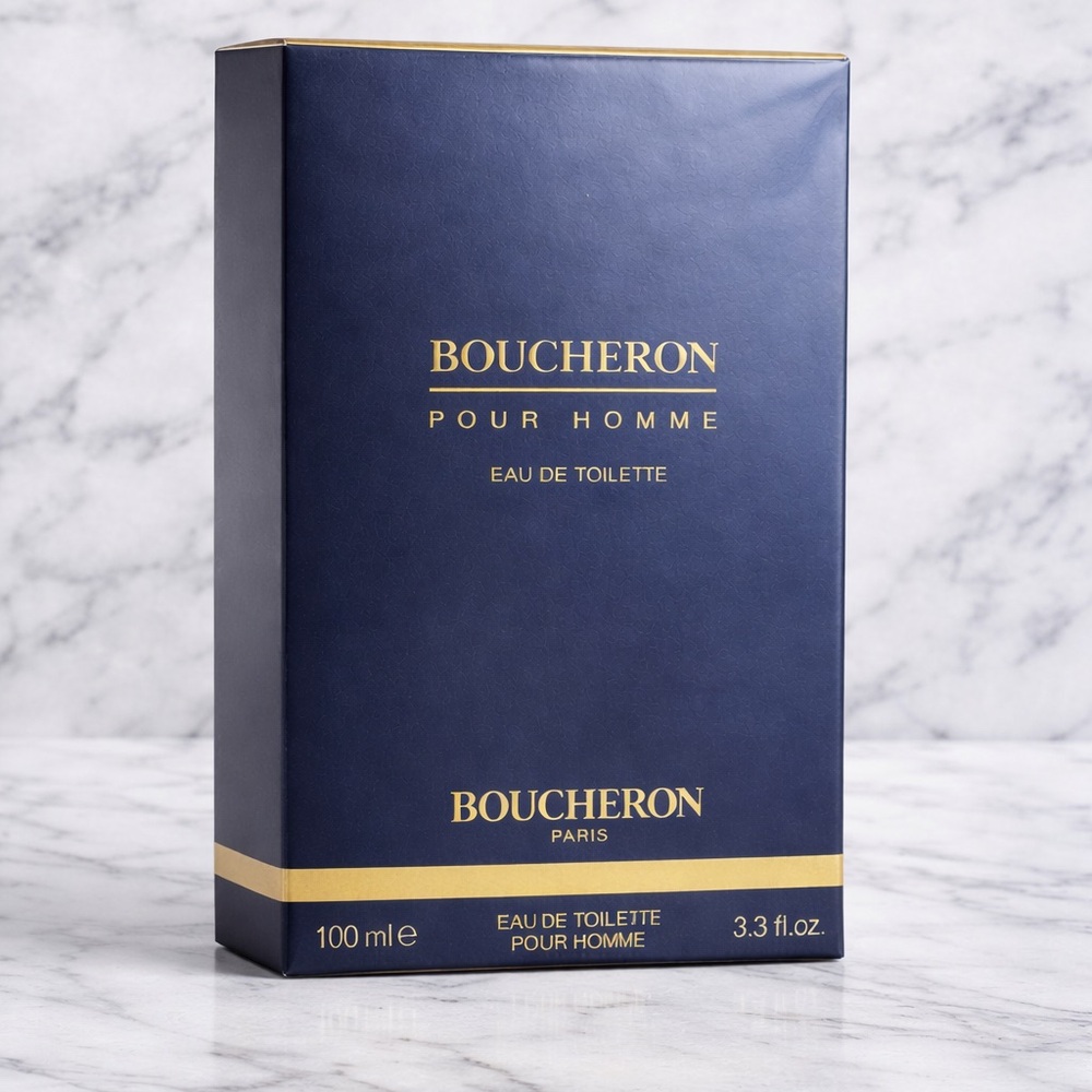 Boucheron Pour Homme Eau de Toilette – 3.3 oz / 100 ml – New in Box